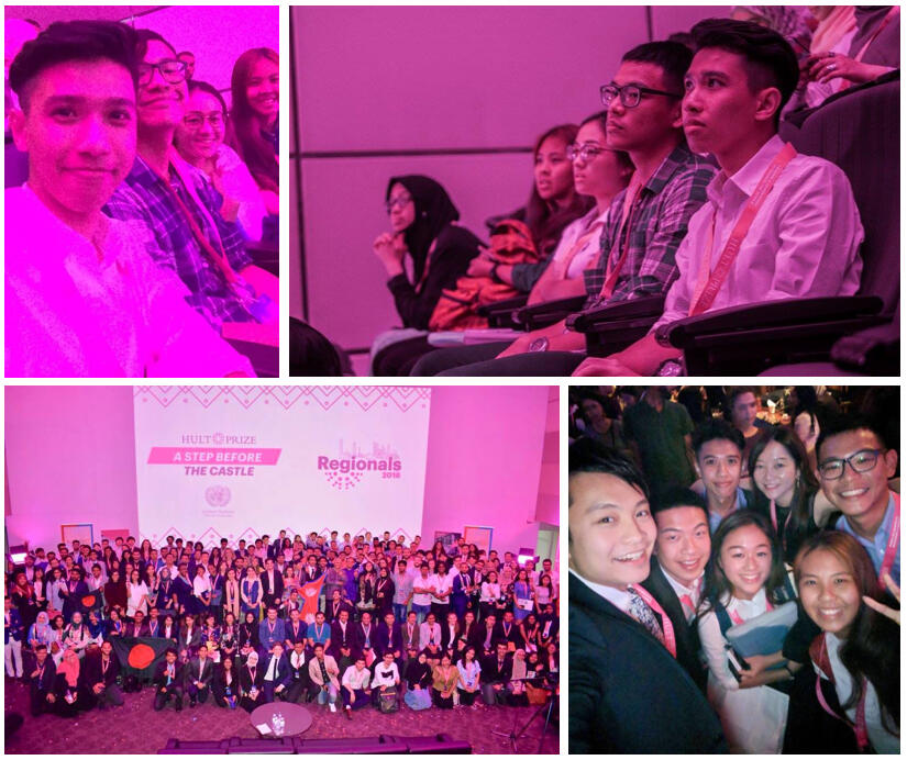 Group photo with the team at the end of the event.