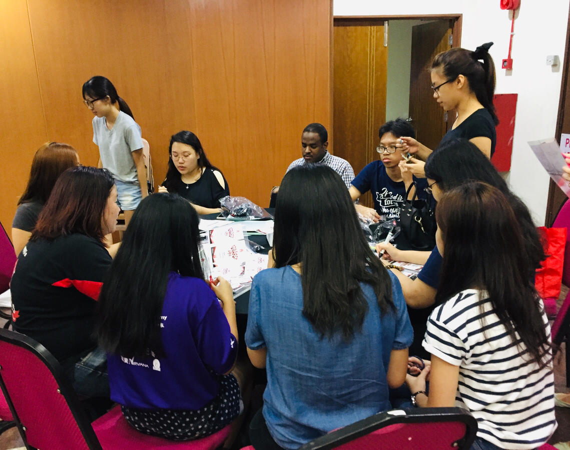 TEDx MMU Melaka commitee meeting and preparation for the TEDx event.