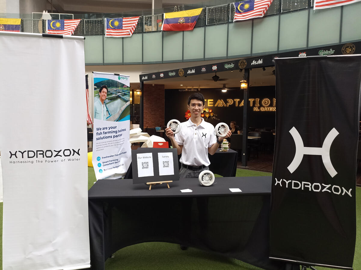 Exhibition of the startup and prototype product.